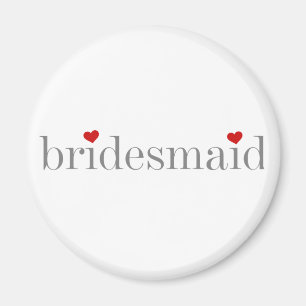 Grå textbrudtärna magnet