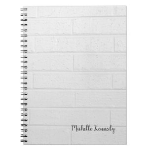 Grå Vägg Minimalistisk Professionell Modern Anteckningsbok
