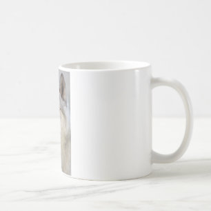 Grå varg kaffemugg