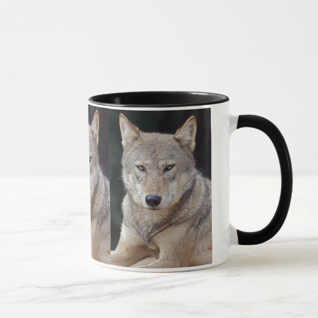 Grå Varg Mugg (Höger)