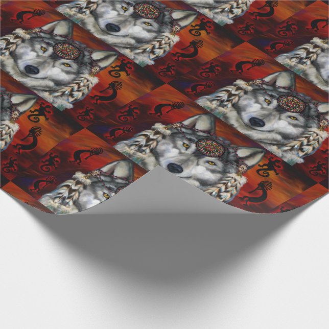 GRÅ VARG PRESENTPAPPER (Hörn)