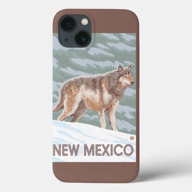 Grå varg StandingNew Mexico (Baksida)