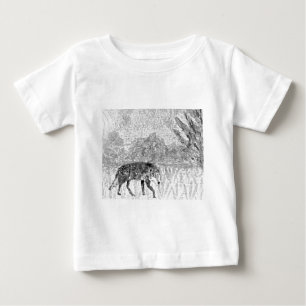 Grå Varg Vilda Djur Tee Shirt