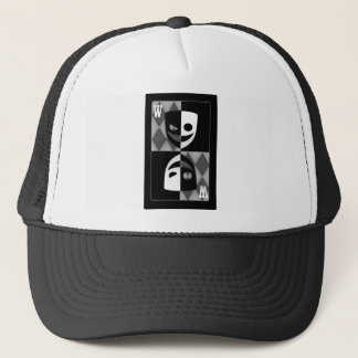 Grå Wildcard Poker Diamonds Trucker Hatt Truckerkeps