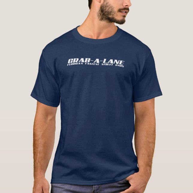 GRAB--A-LANELOGOTYP - ECO-T-TRÖJA T-SHIRT (Framsida)