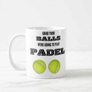 Grab din bollar, skulle spela padel mugg