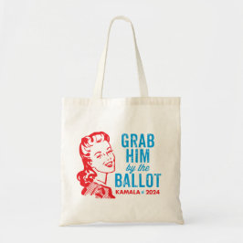 Grab Him från Ballot - Kamala Harris Tote Bag Tygkasse