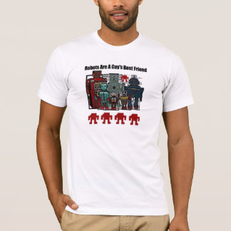 Grabb skjorta för robot T för leksak för vintage Tee