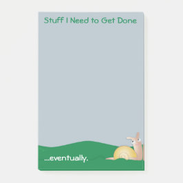 Grabb Snailey (i gräset) Post-it Block