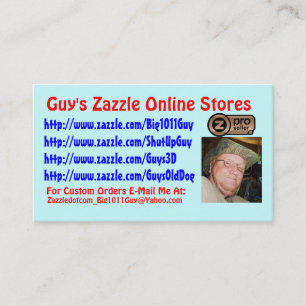 Grabb Zazzle visitkort