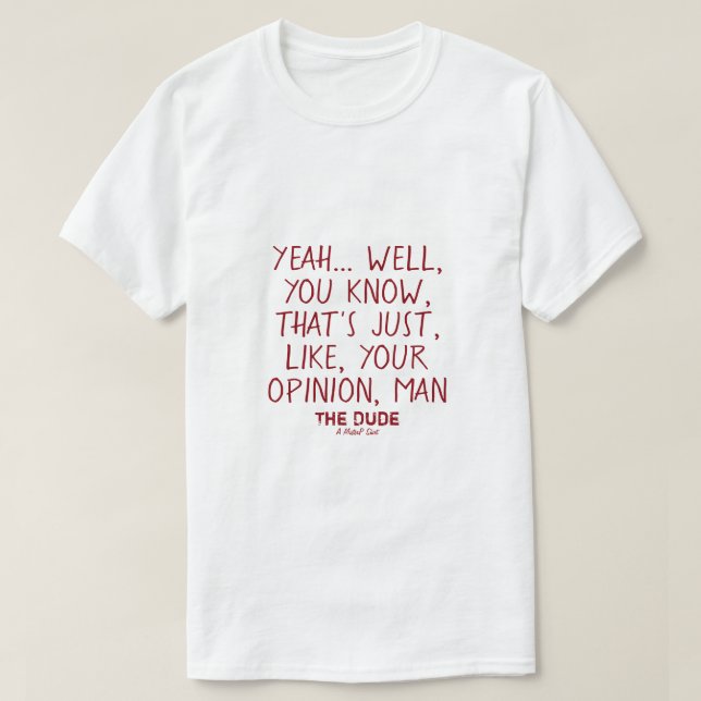 Grabben (din åsikt, mannen) #2 t shirt (Design framsida)