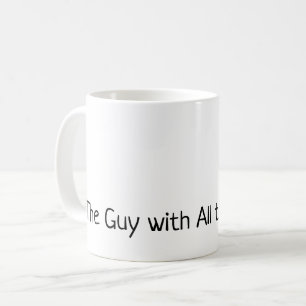 Grabben med alla svar kaffemugg