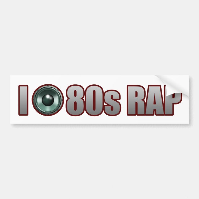 grabbflicka80-tal RAPPAR MUSIKHIP HOPSYLTER Bildekal (Framsidan)
