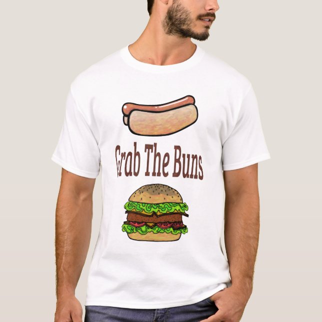 GrabBuns Tee Shirt (Framsida)