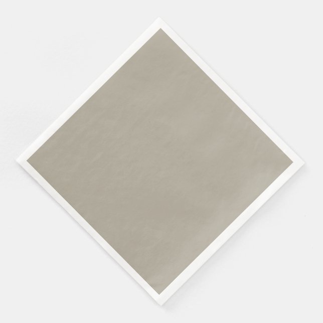 Gråbeige Pappersservett (Hörn)