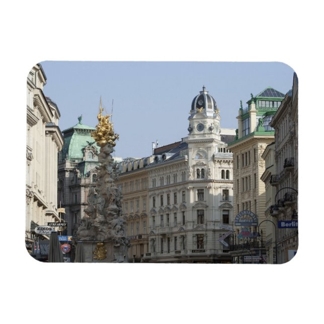 Graben, Wien, Österrike Magnet (Horisontell)