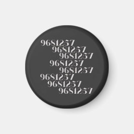 Grabovoi 9681257 Numbers Magnet