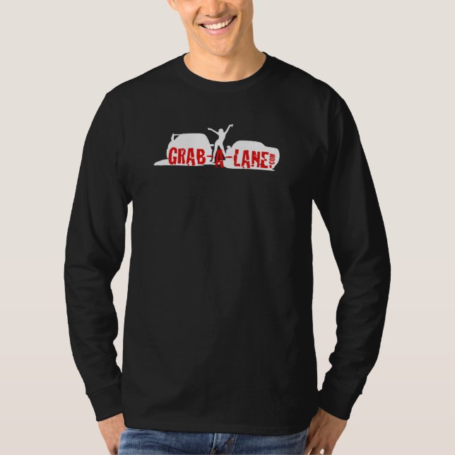 GRABS-A-LANES ORIGINAL- LOGOTYP FÖR GATATÄVLA TEE (Framsida)