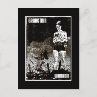 GRABSTEIN WARGASM POSTCARD VYKORT