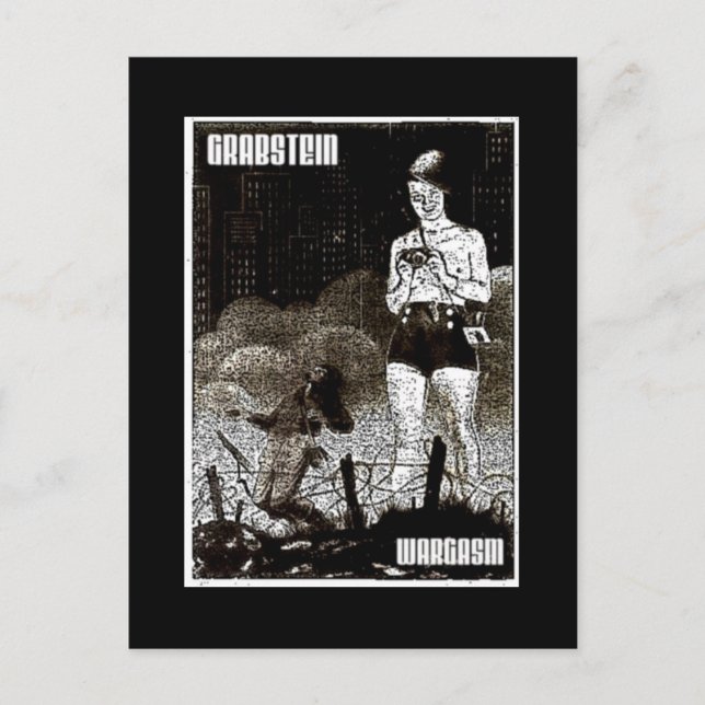 GRABSTEIN WARGASM POSTCARD VYKORT (Framsida)