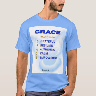 GRACE Acronym Inspirational Manar's T-Shirt