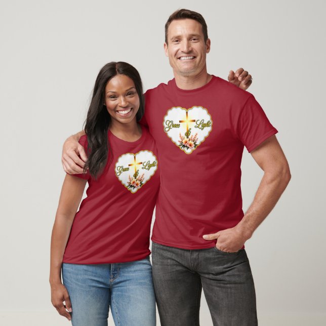 Grace and Light – Christian Easter - camiseta T Shirt (Unisex)