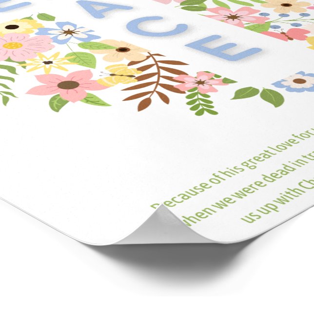 Grace and Mercy Poster (Hörn)