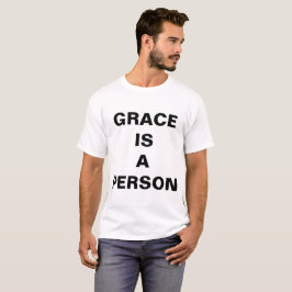 "Grace är en person" Manar Tee Shirt