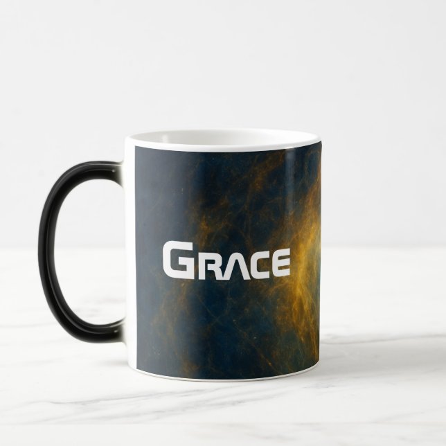 Grace är Universell Fabric Magisk Mugg (Vänster)