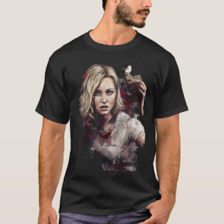 Grace Ashcroft RE9 FBI Teknisk Icke-stridande Skrä T Shirt