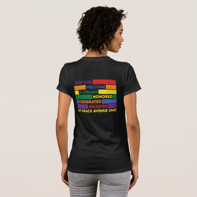 Grace Avenue Pride Shirt T Shirt (Hel baksida)