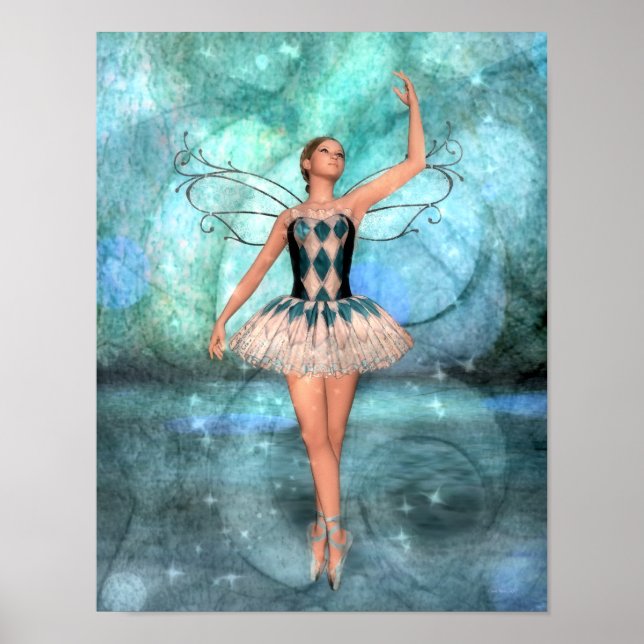 Grace Ballerina Fairy Poster (Framsidan)