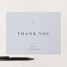 Grace Blue Minimal Kors Religiös