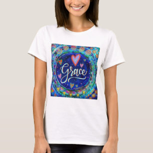 "Grace" EN ORD-inspiritivitet T Shirt