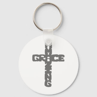Grace-Fantastisk gris Nyckelring