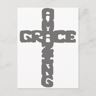Grace-Fantastisk gris Vykort