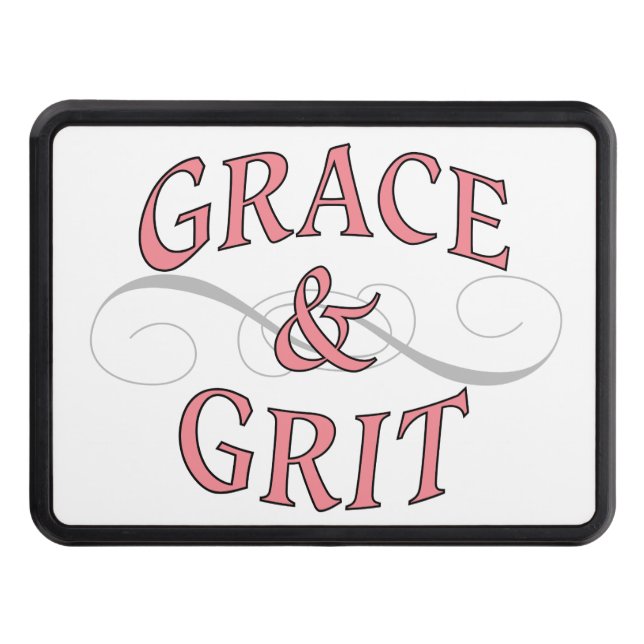 Grace & Grit för tuffen dam Dragkroksskydd (Framsidan)
