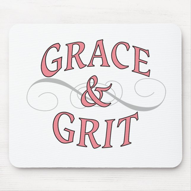 Grace & Grit för tuffen dam Musmatta (Framsidan)
