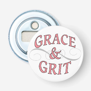 Grace & Grit i Rosa och Grått Flasköppnare