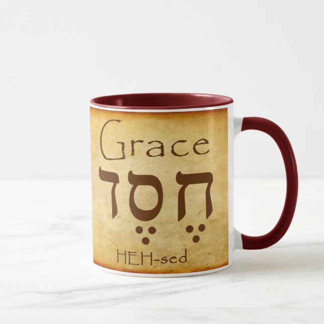 GRACE HEBREW MUGG (Höger)