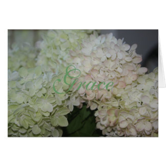 Grace Hydrangea Card OBS Kort