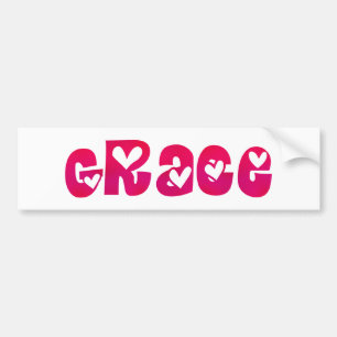 Grace i Hearts Bildekal