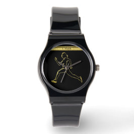 Grace i Rörelse: The Silhouette of Speed Armbandsur