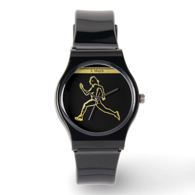 Grace i Rörelse: The Silhouette of Speed Armbandsur (Framsida)