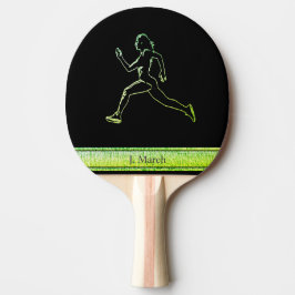 Grace i Rörelse: The Silhouette of Speed Pingisracket