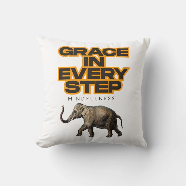 Grace i varje steg kudde (Framsida)