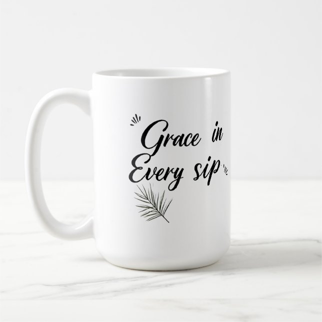 Grace in Every Sip Kaffemugg (Vänster)