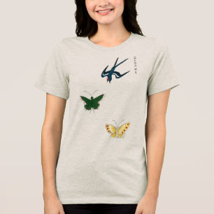 Grace in Flight – Fjärilsdesign Dam T-Shirt
