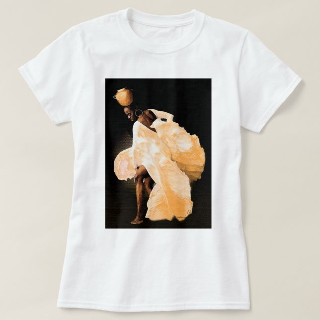 Grace in Motion – Afrikansk Folkdans T Shirt (Design framsida)