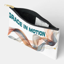 Grace in Motion | Modern Flytande Vattenfärg Våg A